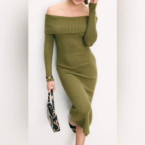 Blank NYC Sweaters - Blank NYC Sage Ribbed Knit Sweater Dress, Play Again Knit Dress
